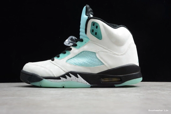Bmlin Jordan Air 5 Green CN2932-100 Island 0803